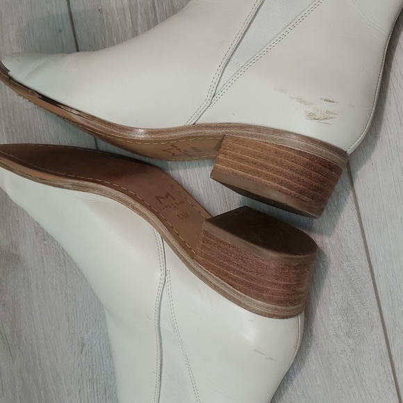 Marc Fisher LTD Womens Lyale Leather Heels Boots shoes sz 6.5M - Picture 10 of 15